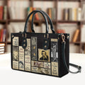 Christianartbag Novel Bags Personalized Leather Handbags for Literary Enthusiasts – Christian apparel for women – Leather Han