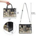 Christianartbag Novel Bags Personalized Leather Handbags for Literary Enthusiasts – Christian apparel for women – Leather Han