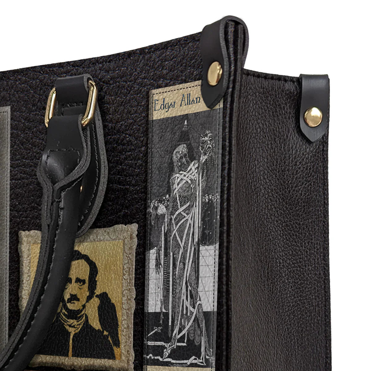 Christianartbag Novel Bags Personalized Leather Handbags for Literary Enthusiasts – Christian apparel for women – Leather Clu