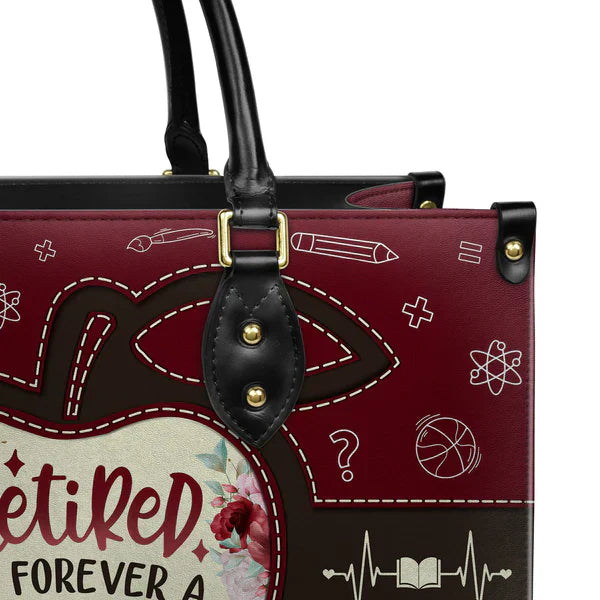 Christianartbag Teacher Bags Custom Leather Handbags for Teachers Gift For Teacher – Christian apparel for women – Leather Ha