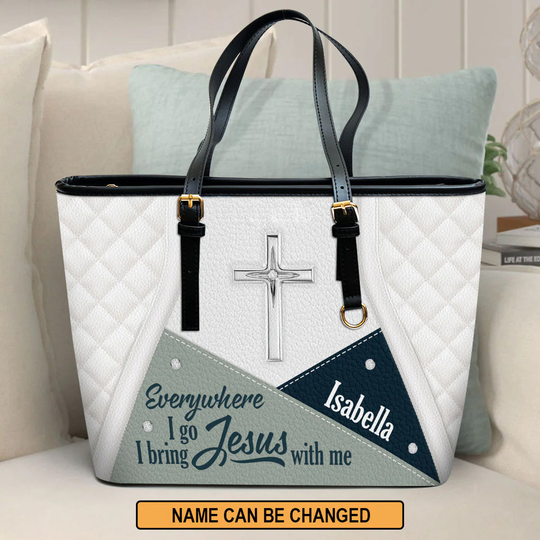 Personalized Christian Handbag - Carry Your Faith in Style