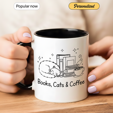 Cute Bookworm Mug – Introverted and Bookish Coffee Cup, Great Gift for Readers, Introverts & Homebodies | Mug 94