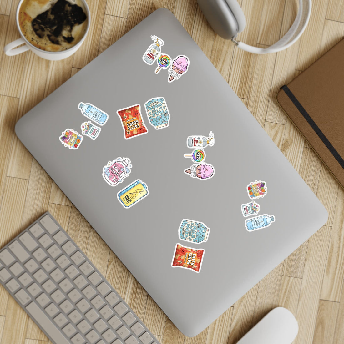 10+ Christian Sticker Pack – Cute Bible Verse Vinyl Decals – Fun Faith-Based Waterproof Stickers for Laptop, Journal, Water Bottle|STK29