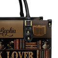 Christianartbag Handbags Book Lover Handbag Design Monogram Leather Handbag Gifts for – Christian apparel for women – Leather