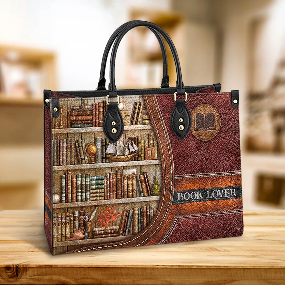 Christianartbag Handbags Book Lovers Handbag Design Monogram Leather Handbag Gifts for – Christian apparel for women – Leathe
