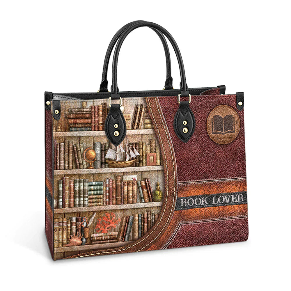 Christianartbag Handbags Book Lovers Handbag Design Monogram Leather Handbag Gifts for – Christian apparel for women – Leathe