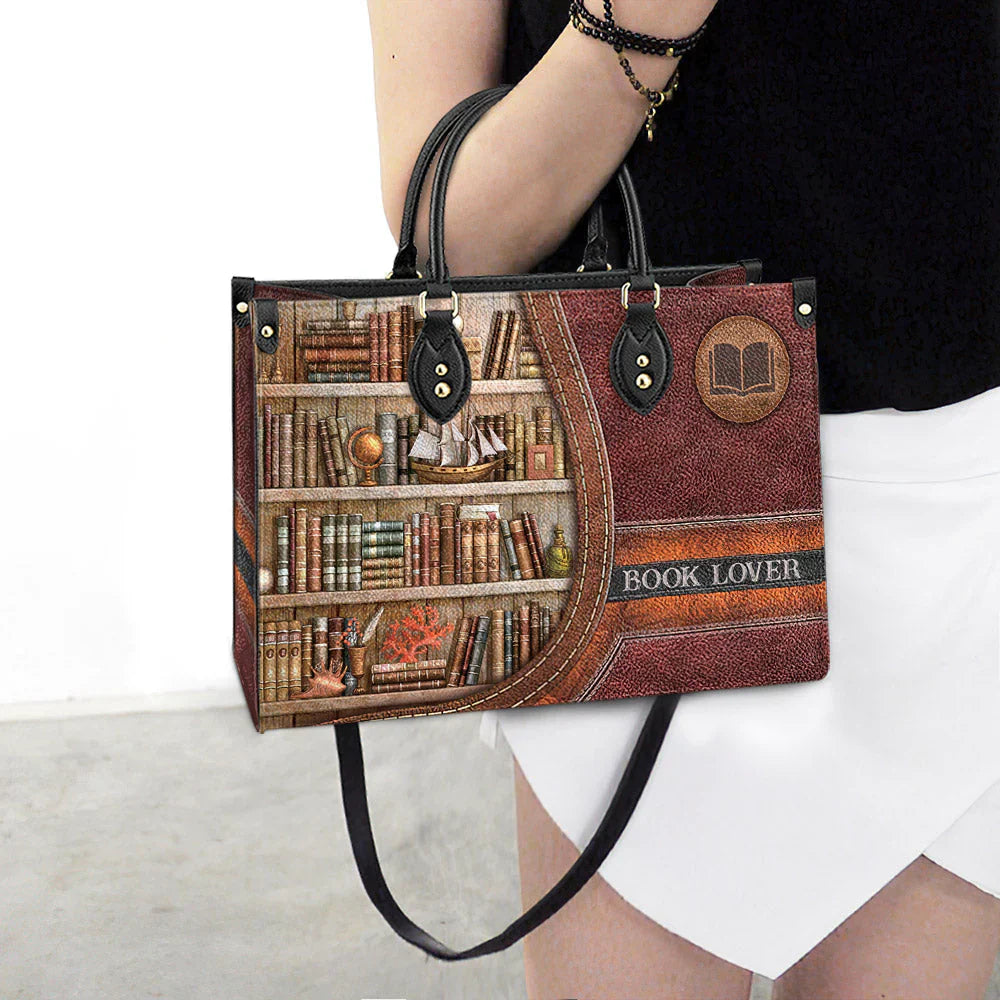 Christianartbag Handbags Book Lovers Handbag Design Monogram Leather Handbag Gifts for – Christian apparel for women – Leathe