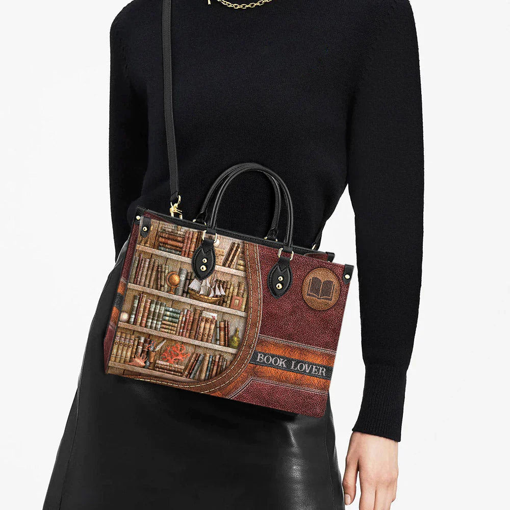 Christianartbag Handbags Book Lovers Handbag Design Monogram Leather Handbag Gifts for – Christian apparel for women – Leathe