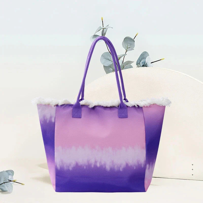 HPSP Handbags Beach Handbags Female Leisure Shoulder Bags Fashion Purses Vintage – personalized Christian handbag – Purple