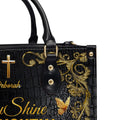 CHRISTIANARTBAG Handbags - Joyful Christian Handbag for Inspirational Women – DISC – Christian apparel for women – Leather TO