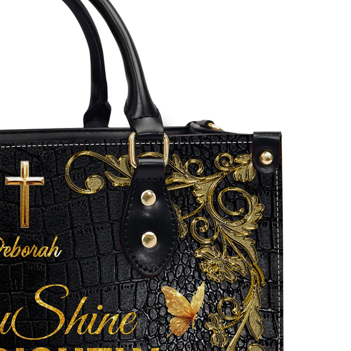 CHRISTIANARTBAG Handbags - Joyful Christian Handbag for Inspirational Women – DISC – Christian apparel for women – Leather TO