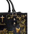 CHRISTIANARTBAG Handbags - Peaceful Christian Bag for Loyal Women – DISC Type S Calm & – Christian apparel for women – Leathe