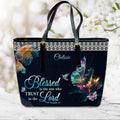 Christianartbag Handbags- Blessed Is The One Who Trusts In The Lord Jeremiah 17:7 - – Christian apparel for women – Leather H