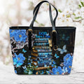 Christianartbag Handbags- GOD Says I AM - Bookmarks Leather Handbag - CABLTB01121224 – Christian apparel for women – Leather 