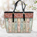 Christianartbag Handbags- Uncover the sacred meaning of your name - Bookmarks Leather – Christian apparel for women – Leather