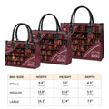 Christianartbag Handbags Just A Girl Who Loves Books Handbag Design Monogram Leather – Christian apparel for women – Leather 