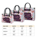 Christianartbag Handbags Let Your Faith Be Bigger Than Your Fear Handbag Design – Christian apparel for women – Leather Clutc