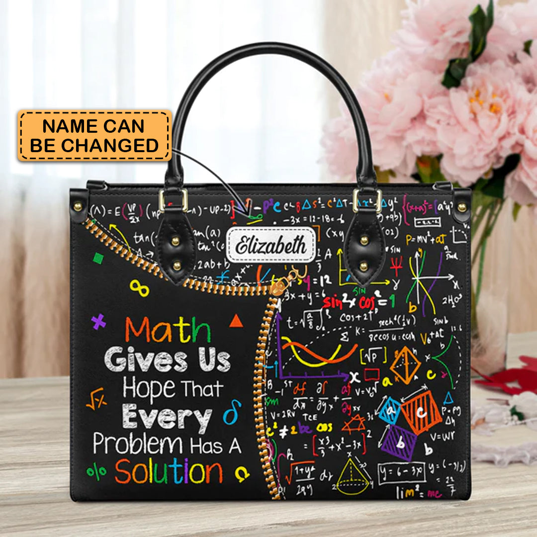 Christianartbag Teacher Bags Custom Leather Handbags for Teachers Gift For Teacher – Christian apparel for women – Leather Ha