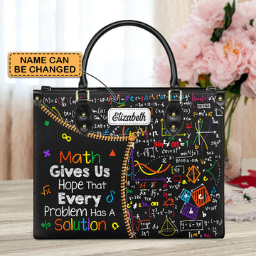 Christianartbag Teacher Bags Custom Leather Handbags for Teachers Gift For Teacher – Christian apparel for women – Leather Ha