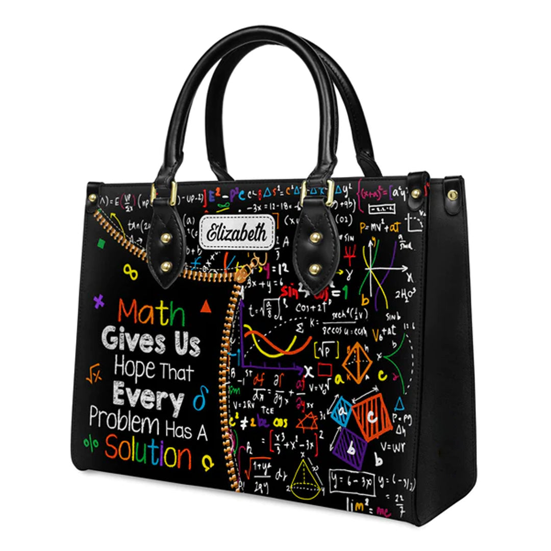 Christianartbag Teacher Bags Custom Leather Handbags for Teachers Gift For Teacher – Christian apparel for women – Leather Ha