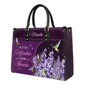 Christianartbag Handbags Out Of Difficulties Grow Miracles 1 Peter 5 10 Hummingbird – Christian apparel for women – Leather H