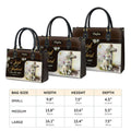 Christianartbag Handbags The Lord Is My Shepherd I Shall Not Want Psalm 23 1 Handbag – Christian apparel for women – Leather 