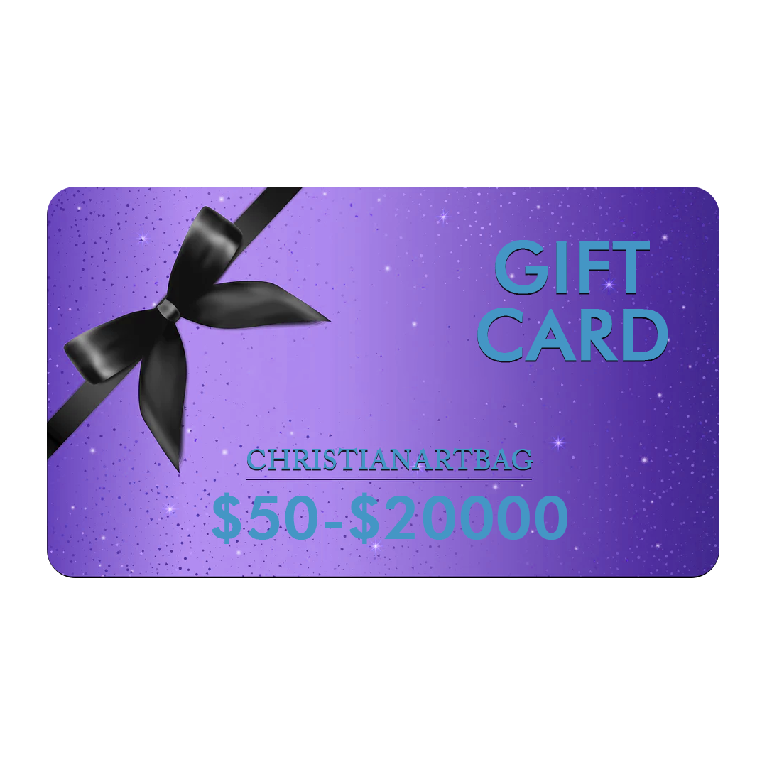 Christianartbag Gift Card Faithful Elegance: Unveil the Spirit with Our Iconic – Christian apparel for women – 10$