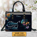 Christianartbag Handbags- Blessed Is The One Who Trusts In The Lord Jeremiah 17:7 - – Christian apparel for women – Leather H