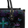 Christianartbag Handbags God Is Within Her She Will Not Fail Psalm 46 5 Mandala – Christian apparel for women – Leather Handb