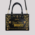 CHRISTIANARTBAG Handbags - Joyful Christian Handbag for Inspirational Women – DISC – Christian apparel for women – Leather Bi