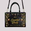 CHRISTIANARTBAG Handbags - Bold Christian Tote Bag for Strong Women – DISC Type D – Christian apparel for women – Leather Bib