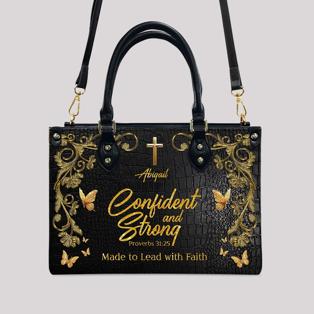 CHRISTIANARTBAG Handbags - Bold Christian Tote Bag for Strong Women – DISC Type D – Christian apparel for women – Leather Bib