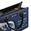 Christianartbag Handbags In A World Of Bookworms Be A Book Dragon Handbag Design – Christian apparel for women – Leather TOTE
