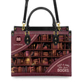 Christianartbag Handbags Just A Girl Who Loves Books Handbag Design Monogram Leather – Christian apparel for women – Canvas T