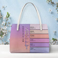Personalized Christian Tote Bag – God Says I Am Custom Name & Color with Bible Verses – Christian apparel for women – Dreamy 