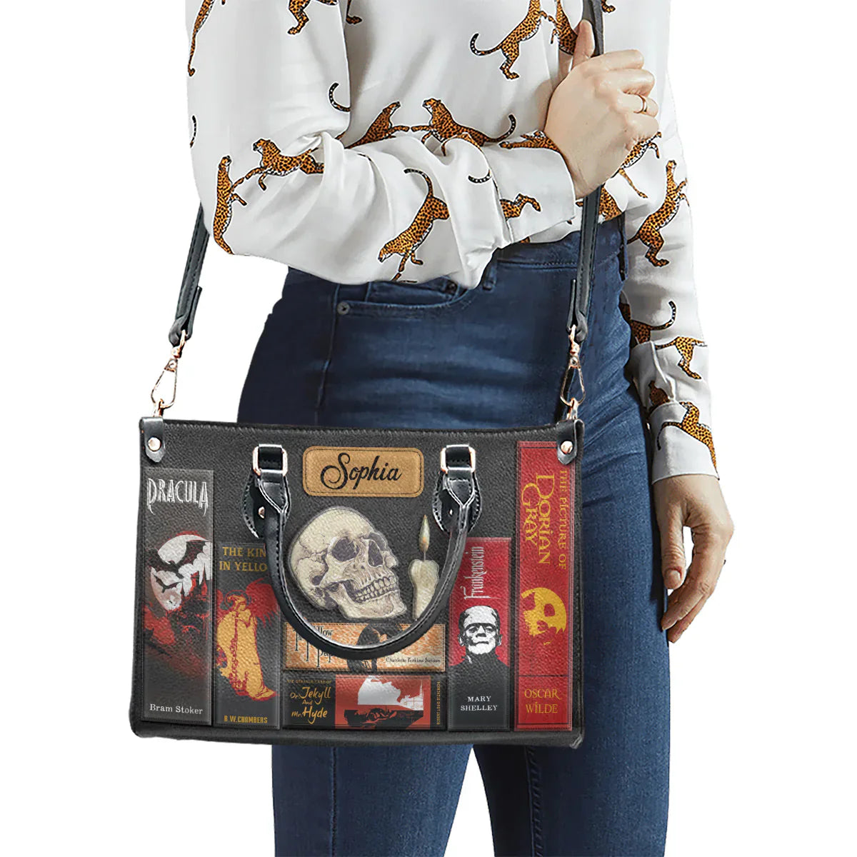 Christianartbag Novel Bags Personalized Leather Handbags for Literary Enthusiasts – Christian apparel for women – Canvas TOTE