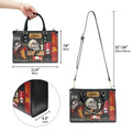 Christianartbag Novel Bags Personalized Leather Handbags for Literary Enthusiasts – Christian apparel for women – Leather TOT