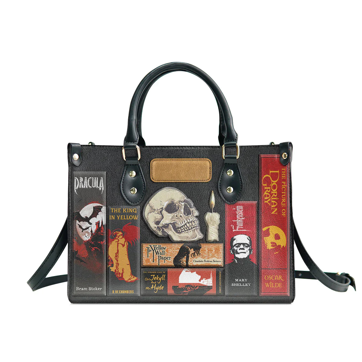 Christianartbag Novel Bags Personalized Leather Handbags for Literary Enthusiasts – Christian apparel for women – Leather Bib