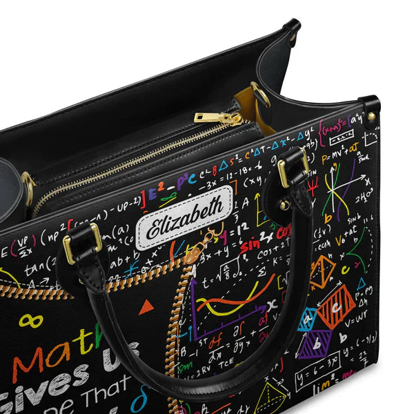 Christianartbag Teacher Bags Custom Leather Handbags for Teachers Gift For Teacher – Christian apparel for women – Leather TO