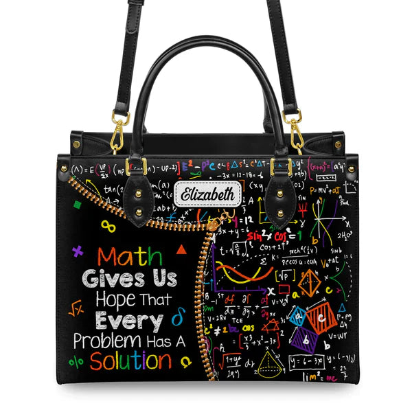 Christianartbag Teacher Bags Custom Leather Handbags for Teachers Gift For Teacher – Christian apparel for women – Leather Bi