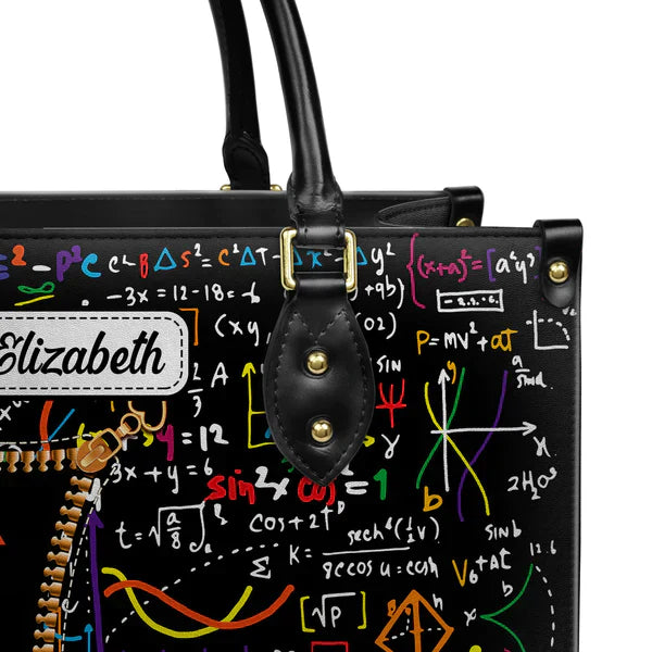 Christianartbag Teacher Bags Custom Leather Handbags for Teachers Gift For Teacher – Christian apparel for women – Leather Ha
