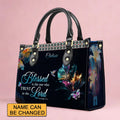 Christianartbag Handbags- Blessed Is The One Who Trusts In The Lord Jeremiah 17:7 - – Christian apparel for women – Leather H