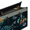 Christianartbag Handbags- Blessed Is The One Who Trusts In The Lord Jeremiah 17:7 - – Christian apparel for women – Leather B