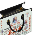 Christianartbag Handbags Jesus The Lord King Of King Leather Handbag Handbag Design – Christian apparel for women – Leather H
