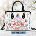 Christianartbag Handbags Jesus The Lord King Of King Leather Handbag Handbag Design – Christian apparel for women – Leather H