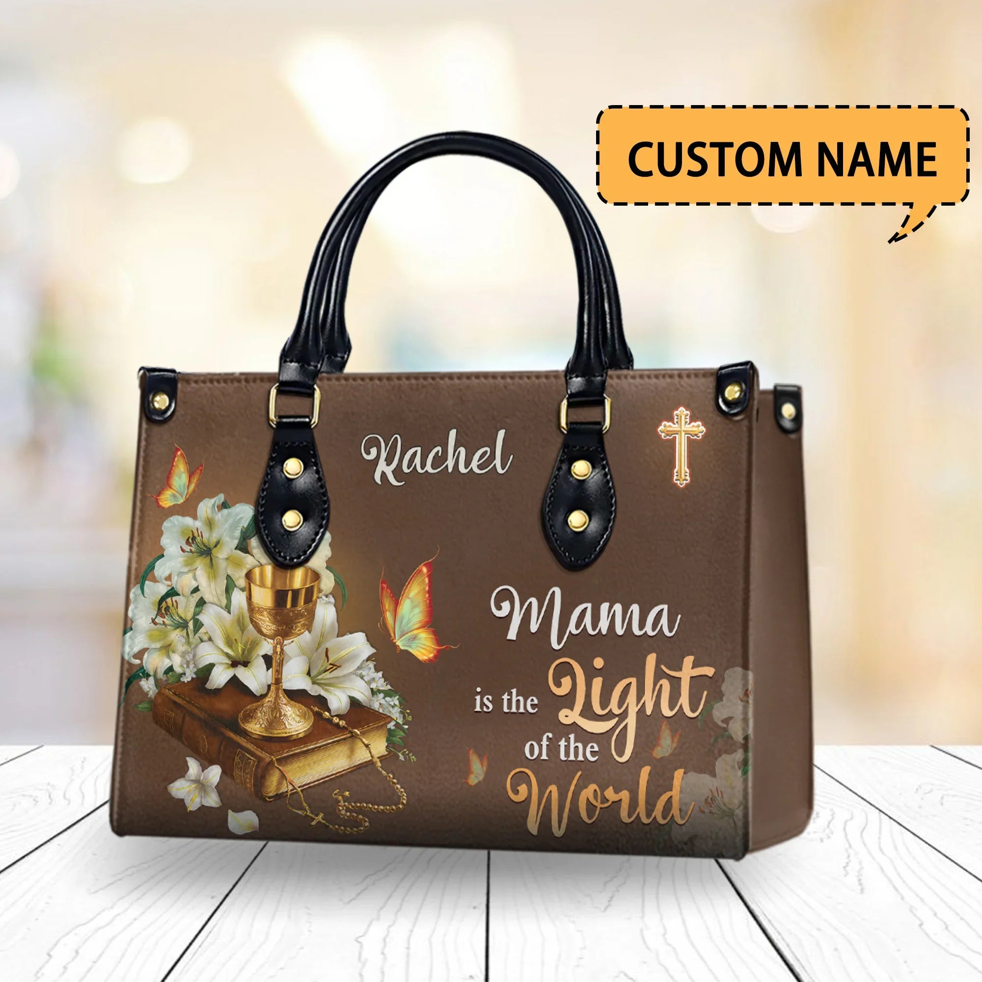 Mama is the Light of the World for Mother - Personalized Christian