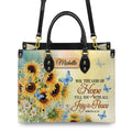 Christianartbag Handbags May The God Of Hope Fill You With All Joy And Peace Romans 15 – Christian apparel for women – Leathe