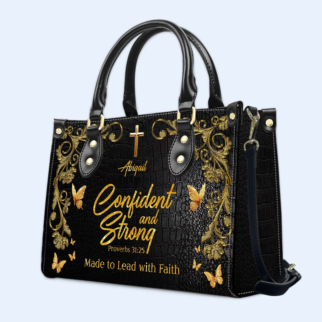 CHRISTIANARTBAG Handbags - Bold Christian Tote Bag for Strong Women – DISC Type D – Christian apparel for women – Leather Han