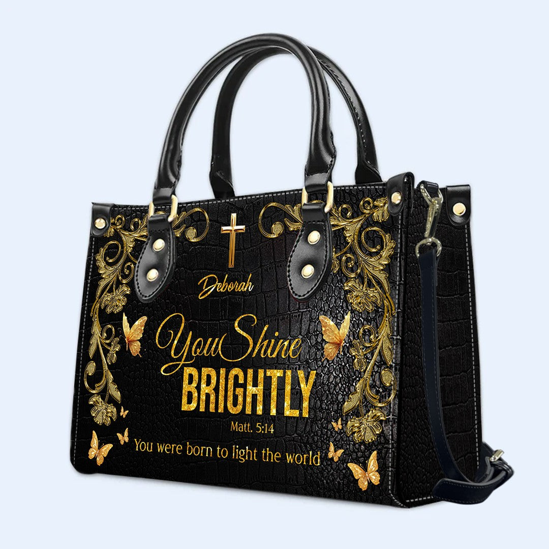 CHRISTIANARTBAG Handbags - Joyful Christian Handbag for Inspirational Women – DISC – Christian apparel for women – Leather Ha