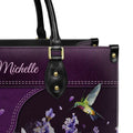 Christianartbag Handbags Out Of Difficulties Grow Miracles 1 Peter 5 10 Hummingbird – Christian apparel for women – Leather H